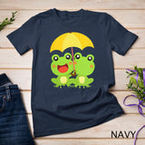 Womens FROG COUPLES GIFT Wedding Anniversary Engagement Party T-Shirt