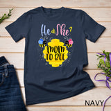 Womens Gender Reveal What Will It Bee Shirt He or She Mom T-shirt