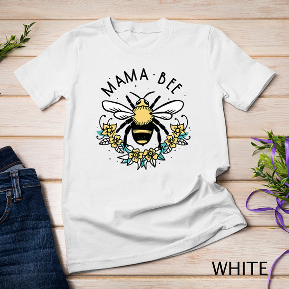 Womens Mama Bee Honey Beekeeper T-Shirt