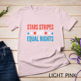 Womens Stars Stripes And Equal Rights 4th Of July Women's Rights T-Shirt