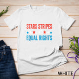 Womens Stars Stripes And Equal Rights 4th Of July Women's Rights T-Shirt