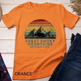 Womens Vintage Great Smoky Mountains National Park Bear V-Neck T-Shirt