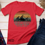 Womens Vintage Great Smoky Mountains National Park Bear V-Neck T-Shirt