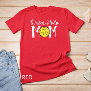 Womens Water Polo Mom Game Day Team Mama Love Mother Women T-Shirt