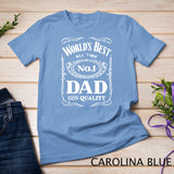 World´s Best No. 1 Dad – Daddy – Father - Gift T-Shirt
