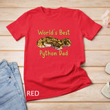 World's Best Python Dad snake owner T-Shirt