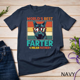 Worlds Best Farter I Mean Father t shirt Best Cat Dad Ever T-Shirt