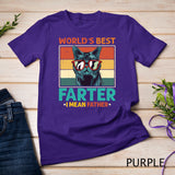 Worlds Best Farter I Mean Father t shirt Best Cat Dad Ever T-Shirt
