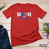 You Can_t Spell Sausage Without USA 4th July T-Shirt