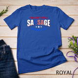 You Can_t Spell Sausage Without USA 4th July T-Shirt