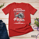 Being grandpa is an honor being papa is priceless father T-Shirt