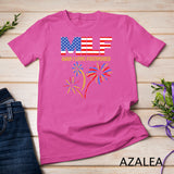 MILF Man I Love Fireworks Funny American Patriotic July 4th T-Shirt Yellow