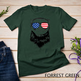 4th of July Ferret Patriotic USA Sunglasses American T-Shirt