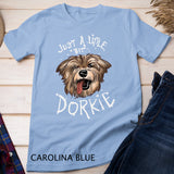 A Little Bit Dorkie Yorkshire Terrier Funny Yorkie Gift T-Shirt