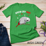 African Grey Parrot Mom Love funny Women T-Shirt