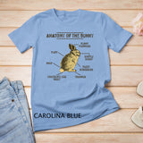 Anatomy Of The Bunny Rabbit Easter Lover T-shirt