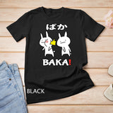 Anime Japanese Baka Rabbit Slap Funny Gift Baka Japan T-Shirt