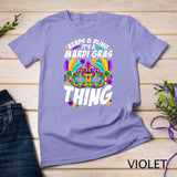 Beads And Bling It's A Mardi Gras Thing Funny Carnival Party T-Shirt
