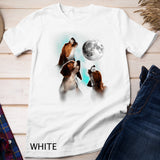 Beagle Shirt, Beagle Howling At The Moon, Beagle Lover T-Shirt