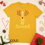 Beer Drinking Gift - Reindeer Reinbeer Long Sleeve T-Shirt