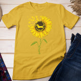 Best Dachshund Dog Mom Ever Pet Puppy Pup Lover Sunflower Tshirt