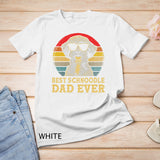 Best Schnoodle Dad Ever Dog Lovers Retro Vintage T-shirt