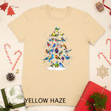 Birds Christmas Tree T-Shirt