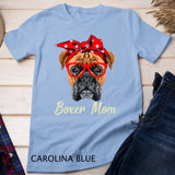 Boxer Mom Dogs Tee Mothers Day Dog Lovers Gifts For Women T-Shirt