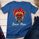 Boxer Mom Dogs Tee Mothers Day Dog Lovers Gifts For Women T-Shirt