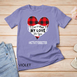 Can_t Mask My Love For You Activity Director Valentines gift T-Shirt