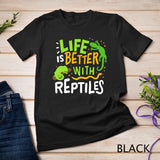 Chameleon Lizard Iguana Reptiles Terrarium Gift T-Shirt