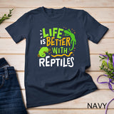 Chameleon Lizard Iguana Reptiles Terrarium Gift T-Shirt