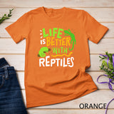 Chameleon Lizard Iguana Reptiles Terrarium Gift T-Shirt