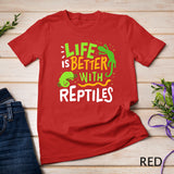 Chameleon Lizard Iguana Reptiles Terrarium Gift T-Shirt