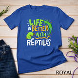 Chameleon Lizard Iguana Reptiles Terrarium Gift T-Shirt