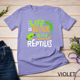 Chameleon Lizard Iguana Reptiles Terrarium Gift T-Shirt