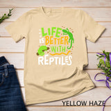 Chameleon Lizard Iguana Reptiles Terrarium Gift T-Shirt