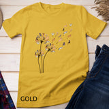 Chihuahua Flower Fly Dandelion Chihuahua Funny Dog Lover T-Shirt