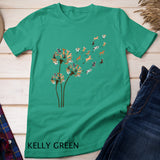 Chihuahua Flower Fly Dandelion Chihuahua Funny Dog Lover T-Shirt