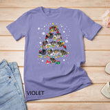Chinchilla Christmas Tree Funny Rodents Lover Xmas Gifts T-Shirt