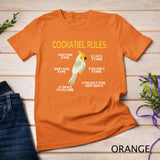 Cockatiel Rules - Cockatiel Owner Bird Cockatiel Parrot T-Shirt