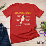 Cockatiel Rules - Cockatiel Owner Bird Cockatiel Parrot T-Shirt