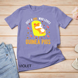 Colorful - Just A Girl Who Loves Guinea Pigs T-shirt