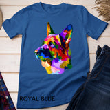 Colorful German shepherd, German shepherd dog owner T-Shirt