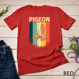 Cool Pigeon For Men Women Pigeon Racing Homing Vintage 80s T-Shirt