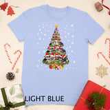 Cute Morkie Dog Christmas Tree Gifts Decor Xmas Tree T-Shirt