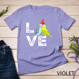 Cute Parrot Parakeet Family Shirt for Men & Women T-shirt