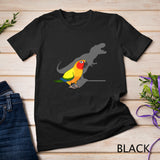 Cute Screaming Parrot Birb Memes Funny T-Rex Sun Conure T-Shirt