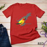 Cute Screaming Parrot Birb Memes Funny T-Rex Sun Conure T-Shirt