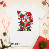 Dabbing Santa Christmas Tree Lights Xmas Gifts Boys Kids Dab T-Shirt